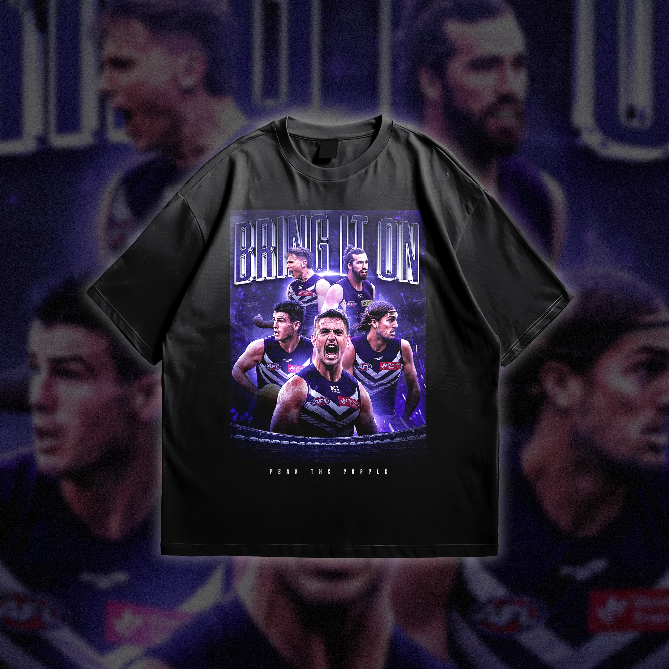 FEAR THE PURPLE T SHIRT